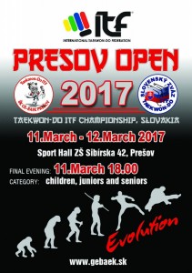 Mednarodno prvenstvo Prešov Open 2017