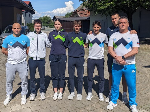 Slovenska članska reprezentanca, ki bo nastopala na EP v Münchnu 2026