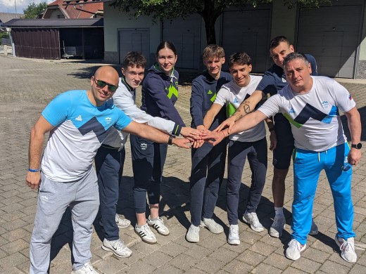 Slovenska članska reprezentanca, ki bo nastopala na EP v Münchnu 2026