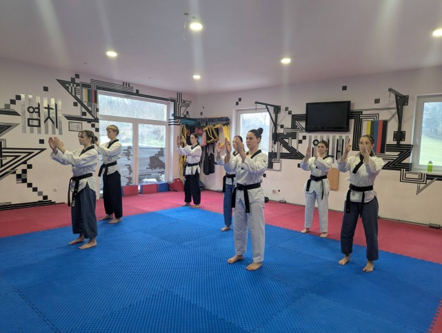 Trening tehnike v Škofljah