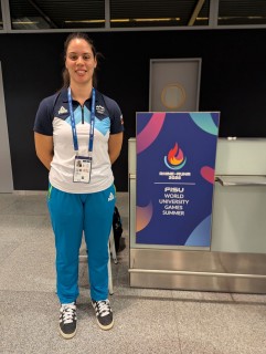Lorena Zabukovec na FISU