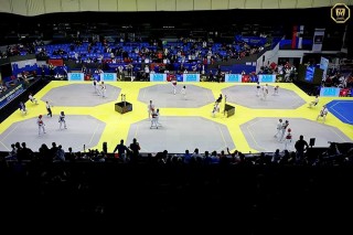 Pogled na dvorano Galeb trophy