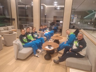 Slovenska kadetska reprezentanca na EP v Atenah