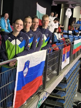 Slovenska reprezentanca, prvi dan EP v tehniki