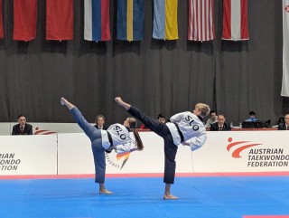 Aleša in Enej Gačnik v Innsbrucku